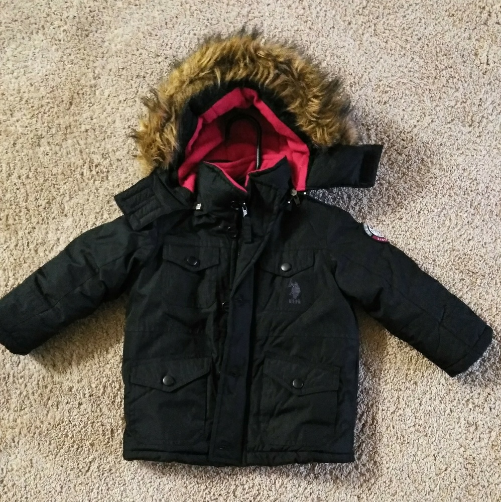 Todder Boys Polo Winter Coat